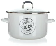 Garnki - Banquet Garnek emaliowany Sweet Home, 26 cm - miniaturka - grafika 1