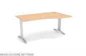 Biurka - WUTEH S.A. Biurko biurowe Flex FL-6 (160x100) 1214 - miniaturka - grafika 1