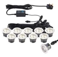 Lampy ogrodowe - Endon Endon IkonPRO CCT 73349 downlight wpuszczany 10x0,75W/LED IP67 410lm 73349 - miniaturka - grafika 1