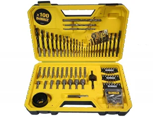 DeWalt Zestaw wierteł mix 100 szt. DT71563-QZ - Wiertła - miniaturka - grafika 4