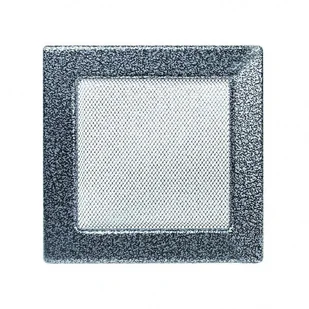 Kratki.pl kratka 17/17 czarno-srebrna 17CS - Akcesoria kominkowe - miniaturka - grafika 2