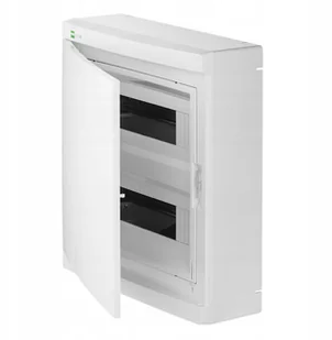 Elektro-Plast nasielsk Rozdzielnica modułowa natynkowa ELEGANT 2x12 drzwi białe 2425-00 2425-00 - Rozdzielnie elektryczne - miniaturka - grafika 2