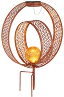 Lampy ogrodowe - Globo Globo 33644R - Lampa solarna LED/0,06W/1,2V rdza IP44 - miniaturka - grafika 1