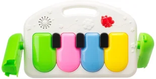 Mata Edukacyjna dla dzieci 3w1 zwierzaki pianinko - Leżaczki i huśtawki - miniaturka - grafika 4