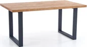 Stoły - Halmar PEREZ stół rozkładany, jasny dąb/czarny - miniaturka - grafika 1
