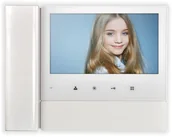 Wideodomofony - Commax Monitor 7" słuchawkowy CDV-70N(DC) WHITE CDV-70N(DC) WHITE - miniaturka - grafika 1
