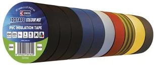 Vorel Taśma izolacyjna pvc 15mm x 10 m, mix, kpl. 10szt 75012 - Taśmy izolacyjne i naprawcze - miniaturka - grafika 2