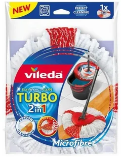 Vileda Wkład do mopa Easy Wring&Clean TURBO (151608 / 151609 / - Miotły, szufle, mopy - miniaturka - grafika 6