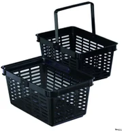 Kosze na śmieci - Durable SHOPPING BASKET 19, koszyk na zakupy, czarny 1801565060 - miniaturka - grafika 1
