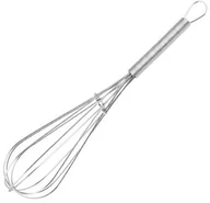 Przybory do gotowania - Zenker 42861 trzepaczka do piany z otworami do zawieszenia 20 x 4,5 cm na szelkach wykonana ze stali nierdzewnej, srebrny, 20 x 4,5 x 4,5 cm 42861 - miniaturka - grafika 1