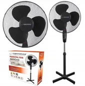 Wentylatory łazienkowe - Wentylator stojący wiatrak podłogowy Mocny i cichy - miniaturka - grafika 1