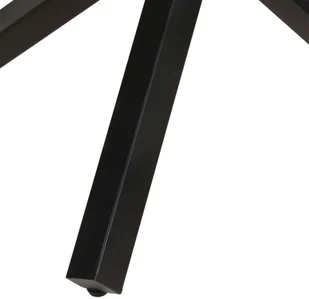 vidaXL Lumarko Okrągły stół jadalniany, 100x100x75 cm, surowe drewno mango 321681 - Stoły - miniaturka - grafika 5