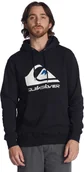 Bluzy męskie - Quiksilver bluza męska BIG LOGO HOOD Black KVJ0 - miniaturka - grafika 1