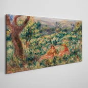 Obrazy i zdjęcia - PL Coloray Obraz Canvas Kobiety Drzewa Łąka Miasto 120x60cm - miniaturka - grafika 1