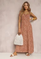 Sukienki - Brązowa Sukienka Iolousa - miniaturka - grafika 1