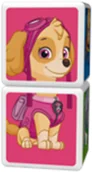 Układanki dla dzieci - Geomag Geomag Magicube Paw Patrol Chase Skye and Rocky GM1077 - miniaturka - grafika 1
