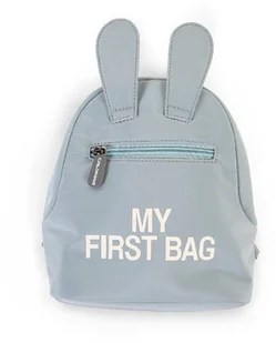 Childhome Plecak Dziecięcy My First Bag Szary - Plecaki szkolne i tornistry - miniaturka - grafika 2
