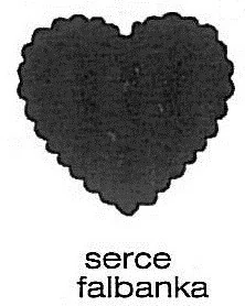 Dalprint Dziurkacz ozdobny 2.5cm Serce Falbanka AD110/009 - Przybory szkolne - miniaturka - grafika 2