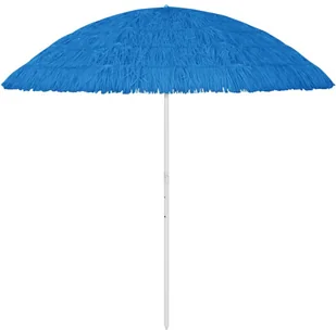 VidaXL Parasol plażowy, niebieski, 300 cm 314696 VidaXL - Parasole ogrodowe - miniaturka - grafika 2