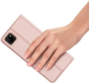 Dux Ducis Etui z klapką Skin Pro do Huawei Y5p różowy - Etui i futerały do telefonów - miniaturka - grafika 9