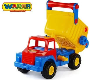 Wader Quality Toys QT Ogromna ciężarówka wywrotka samochód 74cm 37909 - Samochody i pojazdy dla dzieci - miniaturka - grafika 4