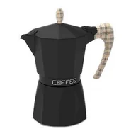 Zaparzacze i kawiarki - G.A.T FASHION KAWIARKA ALUMINIOWA NA 3 ESPRESSO 150 ML 103903BI - miniaturka - grafika 1