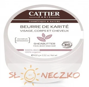 CATTIER MASŁO SHEA EKO 100 g - CATTIER - Balsamy i kremy do ciała - miniaturka - grafika 3