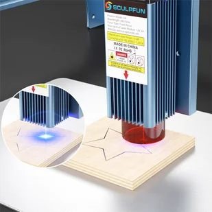 SCULPFUN Grawerka laserowa SCULPFUN S9 - 410x420mm 757006EUDF - Grawerowanie i akcesoria - miniaturka - grafika 9