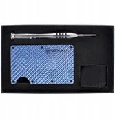 Etui na długopisy i pióra - Koruma Aluminiowe Etui na Karty Kredytowe Carbon - miniaturka - grafika 1