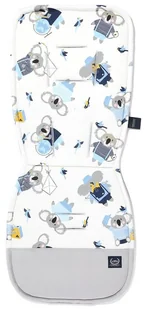 La Millou Hello World & Velvet Dark Grey - Wkładka do wózka - Stroller Pad - Organic Jersey Collection OJC-VC-SP-HW-DR - Akcesoria do wózków La Millou Hello World & Velvet Dark Grey - Wkładka do wózka - Stroller Pad - Organic Jersey Collection OJC-VC-SP-HW-DR - Akcesoria do wózków - miniaturka - grafika 1