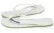 Klapki i japonki damskie - Havaianas Japonki Brasil Logo Branco White 4110850-0001 (HI1-f) para 35/36:2|37/38:1|41/42:2| - miniaturka - grafika 1