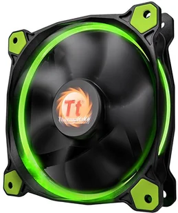 Thermaltake Riing 12 LED zielony  (CL-F038-PL12GR-A) - Wentylatory komputerowe - miniaturka - grafika 2