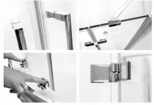 Besco Modern 80x80 MP-80-165-C - Kabiny prysznicowe - miniaturka - grafika 7