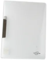 Szkolne artykuły papiernicze - Titanum Skoroszyty A4 transparentna 400g (SKPBK) - miniaturka - grafika 1