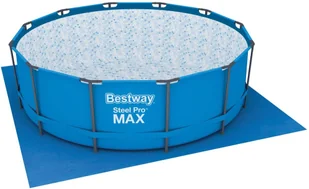 Bestway Mata pod basen Flowclear, 396 x 396 cm vidaXL - Akcesoria do basenów - miniaturka - grafika 5
