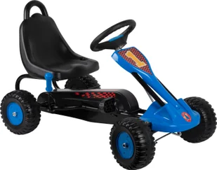 INNY Gokart plastikowy na pedały E-18667 - Jeździki dla dzieci - miniaturka - grafika 2
