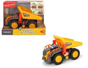 Dickie Toys Wywrotka Volvo Construction z 3 światłami i dźwiękiem Toys 725335 - Samochody i pojazdy dla dzieci - miniaturka - grafika 12