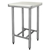 Stoły gastronomiczne - Vogue Stół roboczy z deską do krojenia | 500x500mm CF740 - miniaturka - grafika 1
