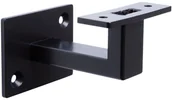 Balustrady i akcesoria - Kornik Uchwyt ścienny poręczy kątowy czarny 10x20 mm - miniaturka - grafika 1