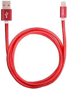 XENIC XENIC Kabel USB Lightning XENIC 1 m UMFL10 RED UMFL10 RED - Kable USB - miniaturka - grafika 2