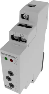 ELKO Przekaźnik nadzorczy napięcia w 3F z regulowanym poziomem 7201 HRN-54 - Sterowniki i przekaźniki - miniaturka - grafika 4