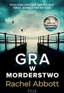 Horror, fantastyka grozy - Filia Gra w morderstwo wyd. kieszonkowe Rachel Abbott - miniaturka - grafika 1