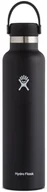 Butelki termiczne - Hydro Flask Butelka termiczna 710 ml Standard Mouth flex Cap Hydro FLask - black - miniaturka - grafika 1