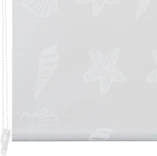 vidaXL Roleta prysznicowa 140 x 240 cm, wzór w rozgwiazdy - Rolety - miniaturka - grafika 12