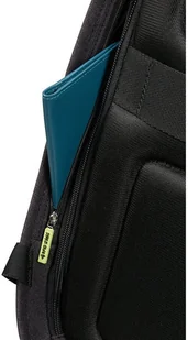 Samsonite Antykradzieżowy plecak na laptopa Securipak M - black steel 128822-T061 - Torby na laptopy - miniaturka - grafika 7
