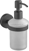 Mydelniczki i dozowniki mydła - Gedy Eros dozownik na mydło czarny 2381CZAR 2381CZAR - miniaturka - grafika 1