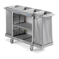 Wózki serwisowe - TTS TTS Magic Hotel 890 Basic - wózek hotelowy do sprzątania MH890B0T0V00- MH890B - miniaturka - grafika 1