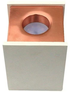 v-tac Oprawa V-TAC GIPS BETON GU10 Natynkowa Kwadrat Biały/Różowe Złoto VT-860 - Oprawy, klosze i abażury - miniaturka - grafika 5