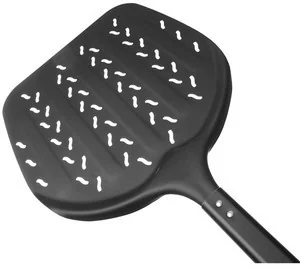 Hendi Łopata do pizzy aluminiowa Italia 3D - perforowana 330x1700 | NEW 617809 - Akcesoria gastronomiczne - miniaturka - grafika 2