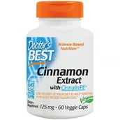 Witaminy i minerały dla sportowców - Doctor's Best Sklep Doctor's Best Cinnamon Extract with CinnulinPF 60 vcaps - miniaturka - grafika 1
